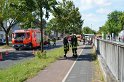 Unfall zwischen zwei KVB Bahnen Koeln Hoehenhaus Im Weidenbruch P022